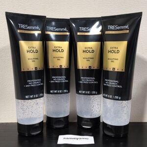 Tresemme Hair Gel Extra Hold, Frizz Control/Humidity Protection 9 oz, x4